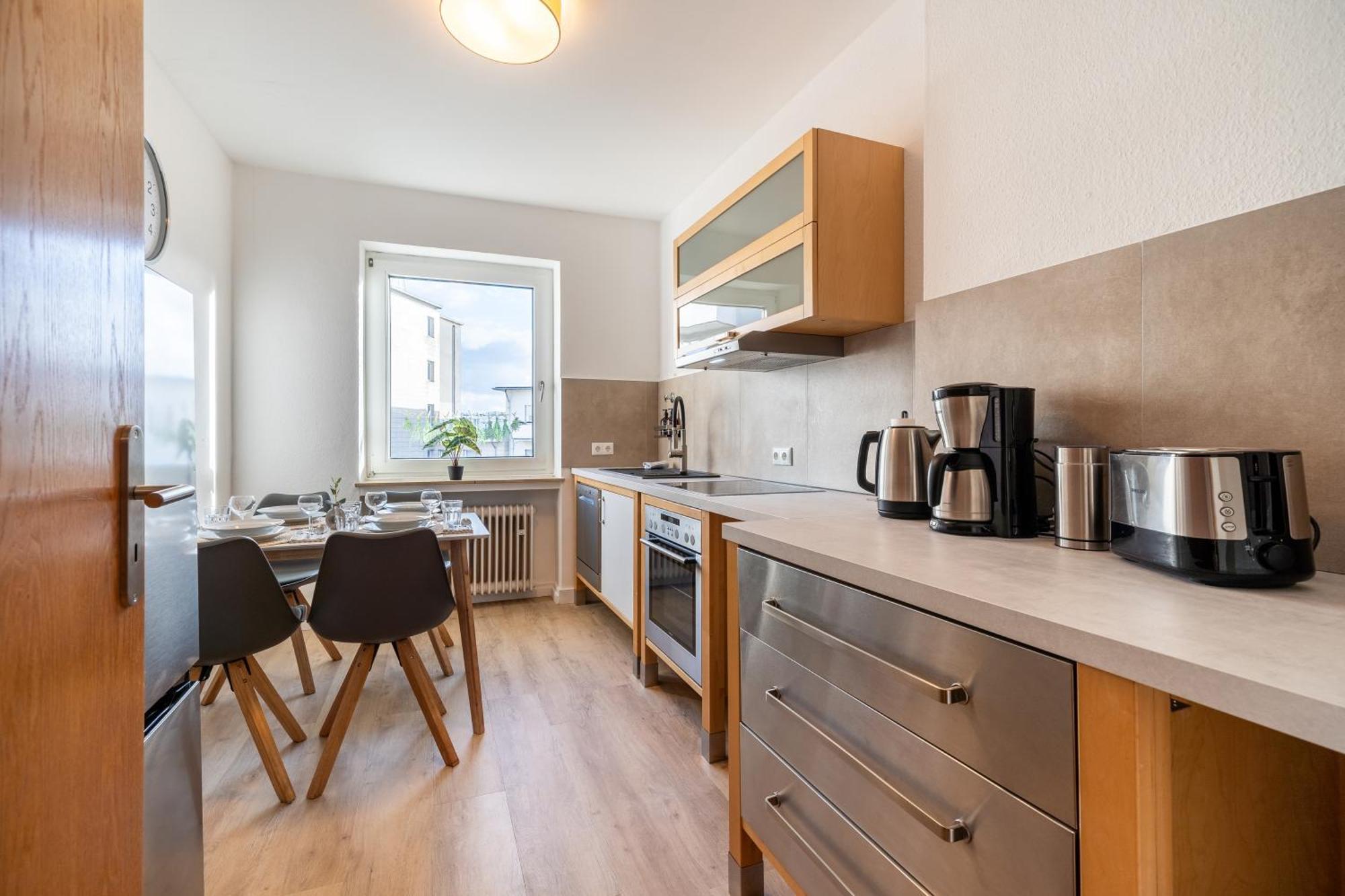 Cityapartment Wagner Mit Netlix Bielefeld Luaran gambar